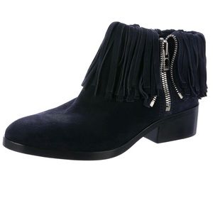 Phillip Lim Suede Fringe-Trimmed Boots